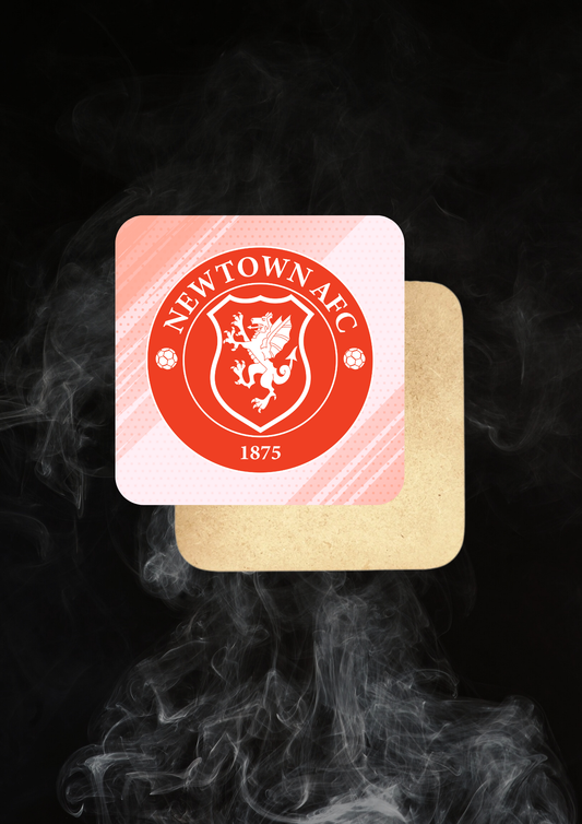 Newtown AFC Glossy Coaster